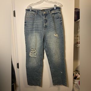 Urban Outfitters BDG ripped blue jeans